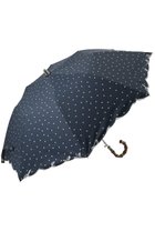 【ムーンバット/MOONBAT】の【Sun dress】【晴雨兼用】ワンタッチ折畳傘ランダムドット ディープブルー|ID: prp329100004937999 ipo3291000000037053440
