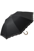 【ムーンバット/MOONBAT】の【Sun dress】【晴雨兼用】ワンタッチ折畳傘ハートエンブ ブラック|ID: prp329100004938001 ipo3291000000037053457