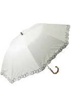 【ムーンバット/MOONBAT】の【Sun dress】【晴雨兼用】ワンタッチ折畳傘ハートエンブ ベージュ|ID: prp329100004938001 ipo3291000000037053458