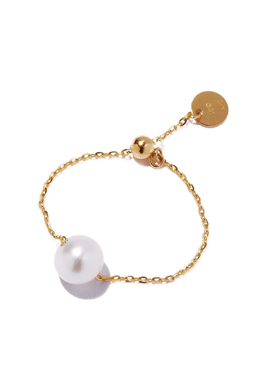 【ルボンボン/les bonbon】のadjustable pearl リング 人気、トレンドファッション・服の通販 founy(ファニー) 　ファッション　Fashion　レディースファッション　Fashion for Women　おすすめ　Recommended / Our Picks　クラシカル　Classical, Vintage-Inspired　チェーン　Chain, Chain Strap　パール　Pearl, Pearl Accent　エレガント 上品　Elegant　other-3|ID: prp329100004938010 ipo3291000000037053511