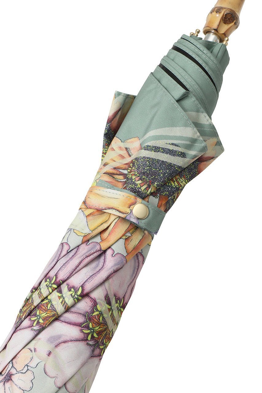 【スウォッシュロンドン/SWASH LONDON】の【晴雨兼用】折畳傘 FLOWER Scarf Pt 人気、トレンドファッション・服の通販 founy(ファニー) 　ファッション　Fashion　レディースファッション　Fashion for Women　パンツ　Pants & Trousers　レイングッズ・傘・晴雨兼用傘　Umbrellas & Rain Gear　カラフル　Colorful Design　コンパクト　Compact, Small Size　ハンカチ　Handkerchief, Hanky　フラワー　Flower, Floral　プリント　Print, Printed Pattern　傘　Umbrella, Parasol　時計　Watch, Wristwatch　other-3|ID: prp329100004938023 ipo3291000000037053600