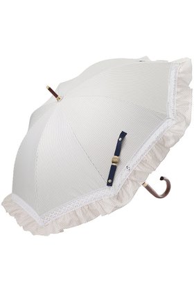 【ポロラルフローレン/POLO RALPH LAUREN】の【晴雨兼用】長傘ストライプフリル 人気、トレンドファッション・服の通販 founy(ファニー) ファッション Fashion レディースファッション Fashion for Women レイングッズ・傘・晴雨兼用傘 Umbrellas & Rain Gear ウッド Wooden Design オケージョン Occasion Wear クラシック Classic, Timeless Style ストライプ Stripe, Striped Pattern ハンカチ Handkerchief, Hanky フリル Frill, Ruffle 傘 Umbrella, Parasol 時計 Watch, Wristwatch |ID:prp329100004938024