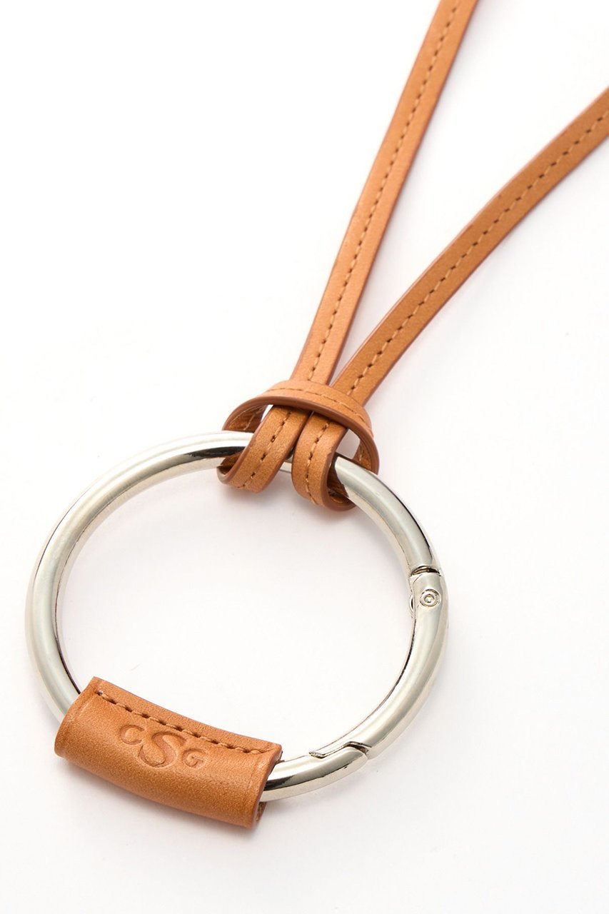 【カレンソロジー/Curensology】の〈CSG〉カラビナリングネックレス 人気、トレンドファッション・服の通販 founy(ファニー) 　ファッション　Fashion　レディースファッション　Fashion for Women　ジュエリー　Jewelry　ファッションリング　Fashion Rings　ネックレス　Necklaces & Pendants　サークル　Circle, Round Design　シンプル　Simple, Minimal　デニム　Denim, Jeans Material　ネックレス　Necklace, Pendant Necklace　ループ　Loop, Loop Knit　other-4|ID: prp329100004938056 ipo3291000000037053845