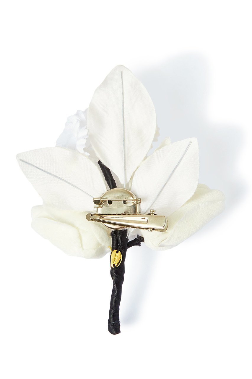 【イリスフォーセブン/IRIS 47】のclara コサージュ 人気、トレンドファッション・服の通販 founy(ファニー) 　ファッション　Fashion　レディースファッション　Fashion for Women　おすすめ　Recommended / Our Picks　オケージョン　Occasion Wear　カットソー　Cut and Sewn Top　ボタニカル　Botanical, Floral Pattern　モダン　Modern, Contemporary　モノトーン　Monotone, Black and White　ランダム　Random, Irregular　リーフ　Leaf, Botanical Leaf　other-3|ID: prp329100004938075 ipo3291000000037053962