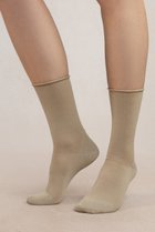 【ブルーフォレ/BLEUFORET】の6700 COTTON INSIDE ソリッドファインウールソックス ライトグレー|ID: prp329100004938090 ipo3291000000037054083