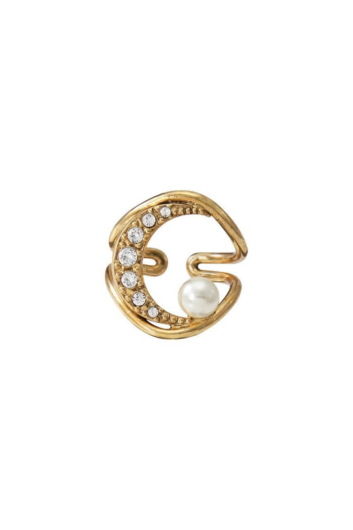 【アデル ビジュー/ADER bijoux】のMOON パールリング インテリア・キッズ・メンズ・レディースファッション・服の通販 founy(ファニー) https://founy.com/ ファッション Fashion レディースファッション Fashion for Women おすすめ Recommended / Our Picks セットアップ Set-Up, Coordinated Outfit パール Pearl, Pearl Accent モチーフ Motif, Design Theme 再入荷 Restock / Back in Stock |ID: prp329100004938091 ipo3291000000037054092