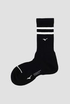 【マーガレットハウエル/MARGARET HOWELL】のSTRIPE SPORTS SOCKS 人気、トレンドファッション・服の通販 founy(ファニー) ファッション Fashion レディースファッション Fashion for Women ソックス&靴下 Socks & Hosiery レッグウェア・ストッキング Legwear & Hosiery スポーツウェア Functional & Stylish Sportswear スポーツ レッグウェア Compression Legwear / Sports Socks / Leggings コレクション Collection, Seasonal Line シューズ Shoes, Footwear ジャカード／ジャガード Jacquard, Woven Pattern スポーツ Sports, Activewear スポーティ Sporty, Casual Athletic ソックス Socks, Hosiery マーガレット Marguerite, Daisy Pattern 再入荷 Restock / Back in Stock 夏 Summer 抗菌 Antibacterial, Bacteria-Resistant thumbnail ブラック|ID: prp329100004938095 ipo3291000000037054117