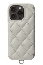 【デミュウ/DEMIU】のiPhone16 GRACE 背面収納スマホケース ストラップ別売 パール|ID: prp329100004938102 ipo3291000000037054170