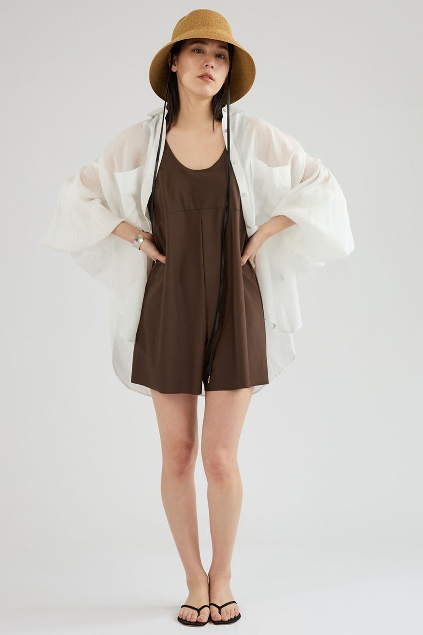 【カオス/Chaos】のサントリーニスイムオールインワン インテリア・キッズ・メンズ・レディースファッション・服の通販 founy(ファニー) 　ファッション　Fashion　レディースファッション　Fashion for Women　水着　Swimwear　レディース水着・ビーチウェア　Swimwear & Beachwear　2025年　2025　2025春夏・S/S　Spring/Summer 2025 SS25　オイル　Body Oil　スポーツ　Sports, Activewear　再入荷　Restock / Back in Stock　夏　Summer　定番　Standard, Basic Item　水着　Swimsuit, Swimwear　チョコ|ID: prp329100004938107 ipo3291000000037054216