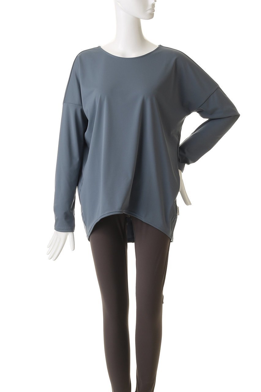 【ジュリエ/Julier】のアクティブフローロングスリーブプルオーバー 人気、トレンドファッション・服の通販 founy(ファニー) 　ファッション　Fashion　レディースファッション　Fashion for Women　トップス・カットソー　Cut & Sew Tops　カジュアルプルオーバー・ニットトップス　Pullovers & Knit Tops / Casual Pullovers　スポーツウェア　Functional & Stylish Sportswear　スポーツ トップス　Athletic Tops / Workout Tops / Training Shirts　スポーツ　Sports, Activewear　ヘムライン　Hemline, Bottom Cut　ヨガ　Yoga, Yoga Wear　ワーク　Workwear, Utility Style　再入荷　Restock / Back in Stock　other-2|ID: prp329100004938113 ipo3291000000037054276