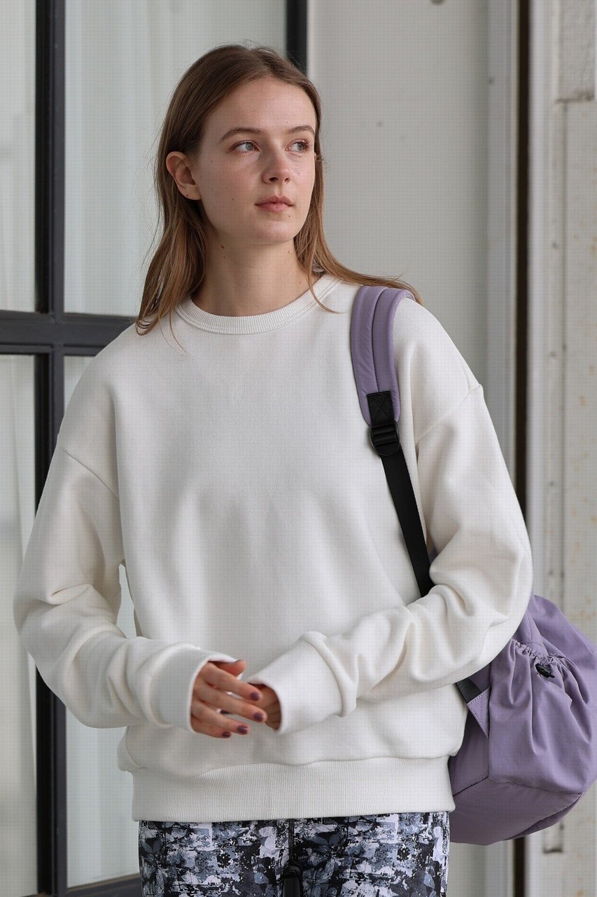 【ジュリエ/Julier】の裏毛スウェットプルオーバー 人気、トレンドファッション・服の通販 founy(ファニー) 　ファッション　Fashion　レディースファッション　Fashion for Women　トップス・カットソー　Cut & Sew Tops　レディースパーカー・カジュアルフーディー　Casual Hoodies & Sweatshirts　カジュアルプルオーバー・ニットトップス　Pullovers & Knit Tops / Casual Pullovers　スウェット・クルーネックトップス　Sweatshirts & Crewnecks / Relaxed Fit Sweat Tops　スポーツウェア　Functional & Stylish Sportswear　スポーツ トップス　Athletic Tops / Workout Tops / Training Shirts　ショルダー　Shoulder, Shoulder Strap　シンプル　Simple, Minimal　スポーツ　Sports, Activewear　スリーブ　Sleeve, Long Sleeve / Short Sleeve　ドロップ　Drop Shoulder, Dropped Style　ロング　Long, Long-Length　再入荷　Restock / Back in Stock　other-7|ID: prp329100004938125 ipo3291000000037054398