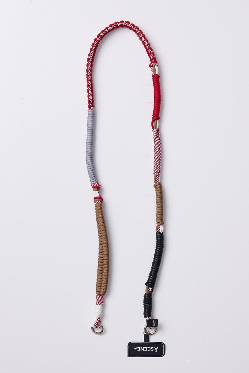 【エーシーン/A SCENE】のDesign paracord shoulder(M) 人気、トレンドファッション・服の通販 founy(ファニー) 　ファッション　Fashion　レディースファッション　Fashion for Women　ユニセックス　Unisex, Genderless　おすすめ　Recommended / Our Picks　カメラ　Camera Accessories　ショルダー　Shoulder, Shoulder Strap　スマホケース　Smartphone Case　チャーム　Charm, Pendant　ドッキング　Docking, Mixed Material　ラップ　Wrap, Wrap Design　再入荷　Restock / Back in Stock　定番　Standard, Basic Item　other-4|ID: prp329100004938135 ipo3291000000037054497