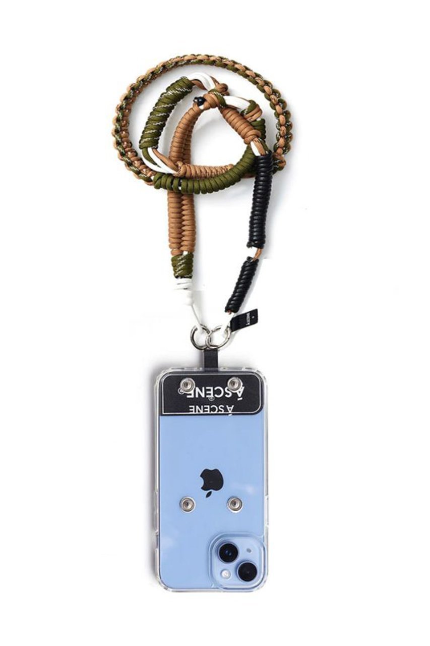 【エーシーン/A SCENE】のDesign paracord shoulder(M) 人気、トレンドファッション・服の通販 founy(ファニー) 　ファッション　Fashion　レディースファッション　Fashion for Women　ユニセックス　Unisex, Genderless　おすすめ　Recommended / Our Picks　カメラ　Camera Accessories　ショルダー　Shoulder, Shoulder Strap　スマホケース　Smartphone Case　チャーム　Charm, Pendant　ドッキング　Docking, Mixed Material　ラップ　Wrap, Wrap Design　再入荷　Restock / Back in Stock　定番　Standard, Basic Item　other-6|ID: prp329100004938135 ipo3291000000037054499