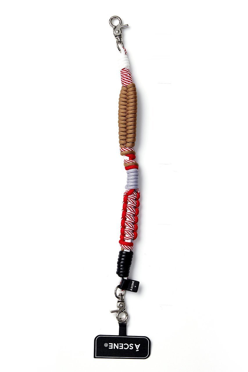【エーシーン/A SCENE】のDesign paracord strap 人気、トレンドファッション・服の通販 founy(ファニー) 　ファッション　Fashion　レディースファッション　Fashion for Women　ユニセックス　Unisex, Genderless　コンパクト　Compact, Small Size　スマホケース　Smartphone Case　チャーム　Charm, Pendant　ポーチ　Pouch, Small Case　ラップ　Wrap, Wrap Design　再入荷　Restock / Back in Stock　other-5|ID: prp329100004938136 ipo3291000000037054516