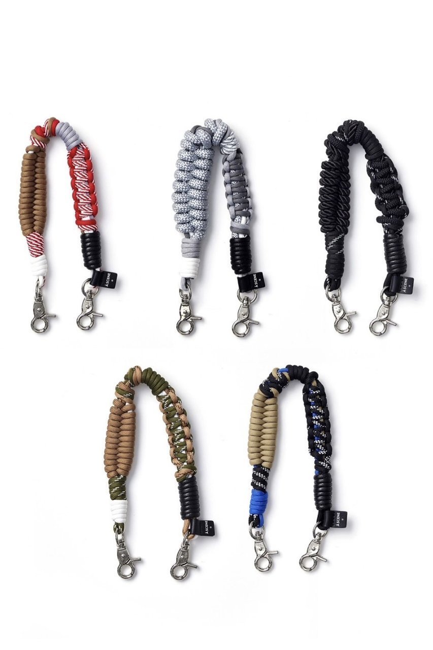 【エーシーン/A SCENE】のDesign paracord strap 人気、トレンドファッション・服の通販 founy(ファニー) 　ファッション　Fashion　レディースファッション　Fashion for Women　ユニセックス　Unisex, Genderless　コンパクト　Compact, Small Size　スマホケース　Smartphone Case　チャーム　Charm, Pendant　ポーチ　Pouch, Small Case　ラップ　Wrap, Wrap Design　再入荷　Restock / Back in Stock　other-6|ID: prp329100004938136 ipo3291000000037054517