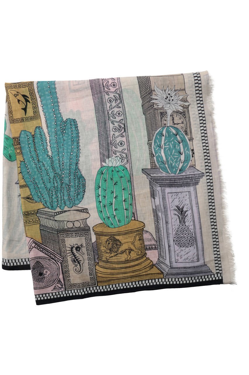 【プレインピープル/PLAIN PEOPLE】の【INOUI EDITIONS】ストール 人気、トレンドファッション・服の通販 founy(ファニー) 　ファッション　Fashion　レディースファッション　Fashion for Women　ストール　Soft & Warm Scarves　マフラー・スヌード / 冬小物の定番　Scarves & Mufflers　おすすめ　Recommended / Our Picks　ストール　Stole, Wrap　プリント　Print, Printed Pattern　マフラー　Scarf, Muffler　再入荷　Restock / Back in Stock　夏　Summer　other-3|ID: prp329100004938156 ipo3291000000037054716