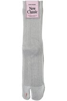 【マルティニーク/martinique】の【MARCOMONDE】グリッタータビソックス シルバー|ID: prp329100004938159 ipo3291000000037054733