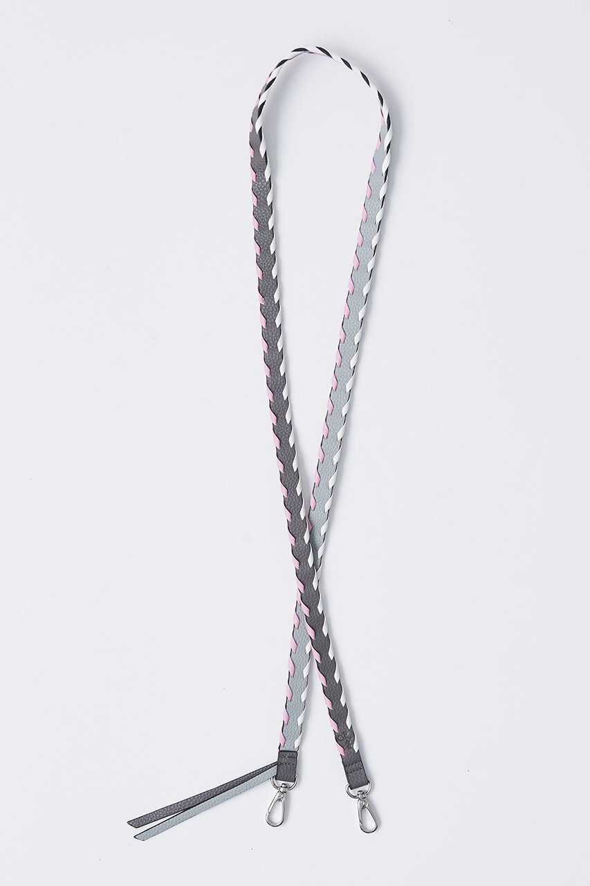 【エジュー/ajew】のdesign color shoulder インテリア・キッズ・メンズ・レディースファッション・服の通販 founy(ファニー) 　ファッション　Fashion　レディースファッション　Fashion for Women　カメラ　Camera Accessories　ショルダー　Shoulder, Shoulder Strap　シンプル　Simple, Minimal　ポケット　Pocket, Pocket Detail　ラップ　Wrap, Wrap Design　再入荷　Restock / Back in Stock　スマホケース　Smartphone Case　iPhone アイフォーン　iPhone　グレー×ブルー|ID: prp329100004938169 ipo3291000000037054819