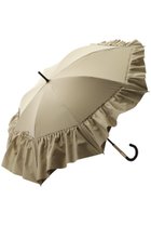 【ムーンバット/MOONBAT】の【Sun dress】晴雨兼用ショート アシンメトリーフリル キャメル|ID: prp329100004938171 ipo3291000000037054858