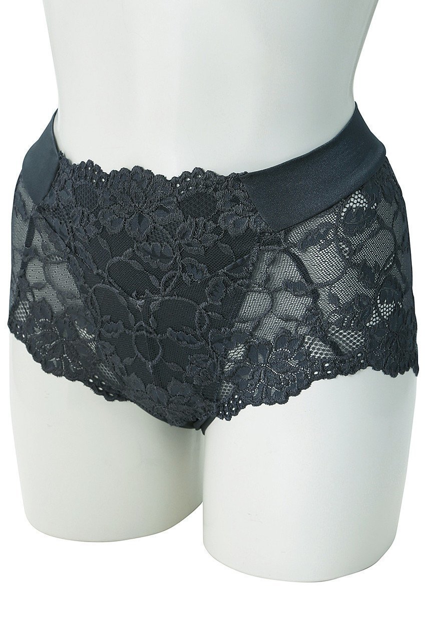 【ツェルマット/ZERMATT】のバックレース ジャストウエストショーツ Lサイズ インテリア・キッズ・メンズ・レディースファッション・服の通販 founy(ファニー) 　ファッション　Fashion　レディースファッション　Fashion for Women　下着・ランジェリー　Lingerie & Intimates　ショーツ・ランジェリー用ボトムス　Panties / Briefs / Lingerie Bottoms　ショーツ　Shorts, Short Pants　ランジェリー　Lingerie, Intimate Wear　レース　Lace, Lace Fabric　再入荷　Restock / Back in Stock　ユーログレー|ID: prp329100004938183 ipo3291000000037054943