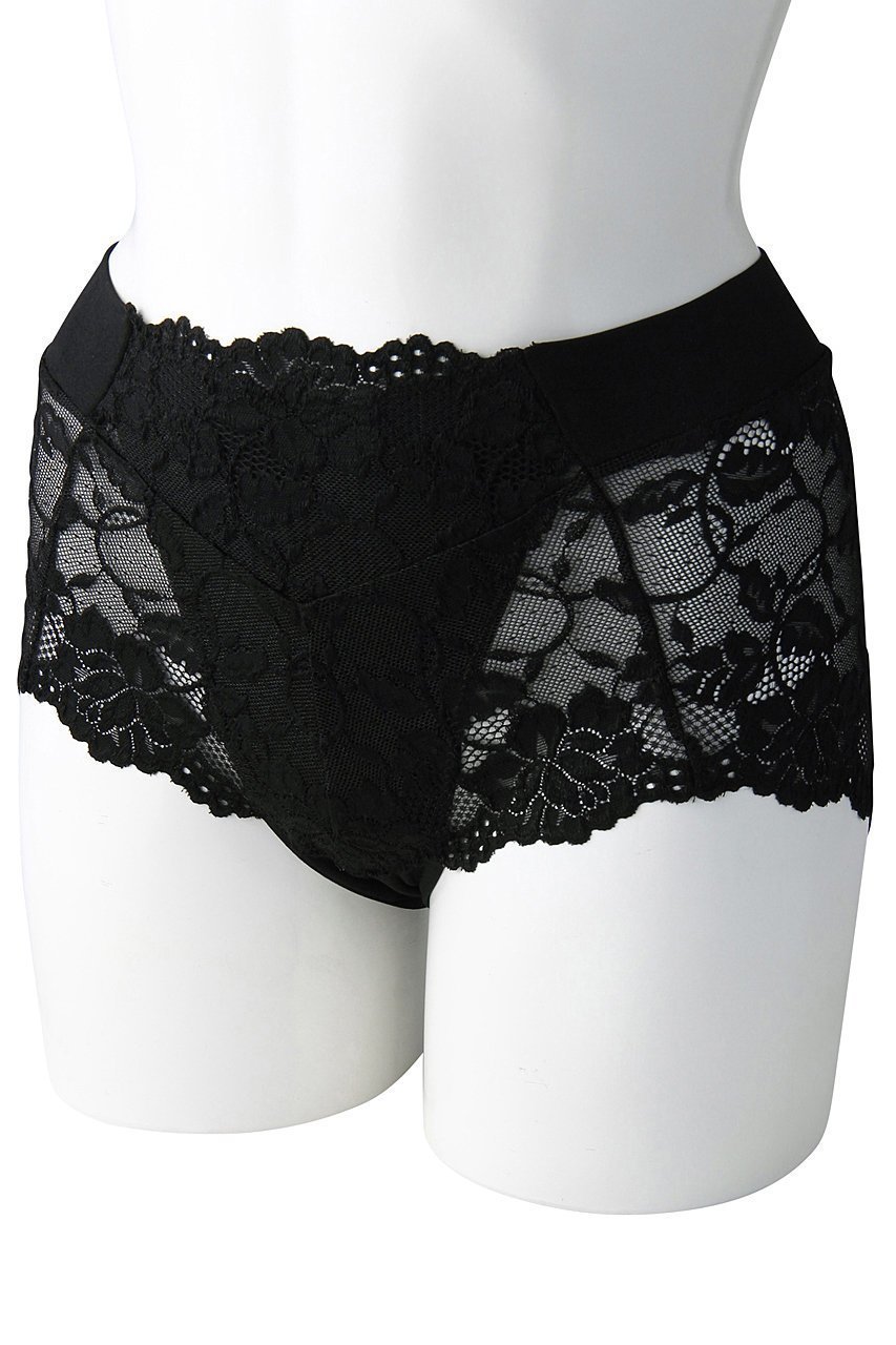 【ツェルマット/ZERMATT】のバックレース ジャストウエストショーツ Lサイズ インテリア・キッズ・メンズ・レディースファッション・服の通販 founy(ファニー) 　ファッション　Fashion　レディースファッション　Fashion for Women　下着・ランジェリー　Lingerie & Intimates　ショーツ・ランジェリー用ボトムス　Panties / Briefs / Lingerie Bottoms　ショーツ　Shorts, Short Pants　ランジェリー　Lingerie, Intimate Wear　レース　Lace, Lace Fabric　再入荷　Restock / Back in Stock　ブラック|ID: prp329100004938183 ipo3291000000037054944