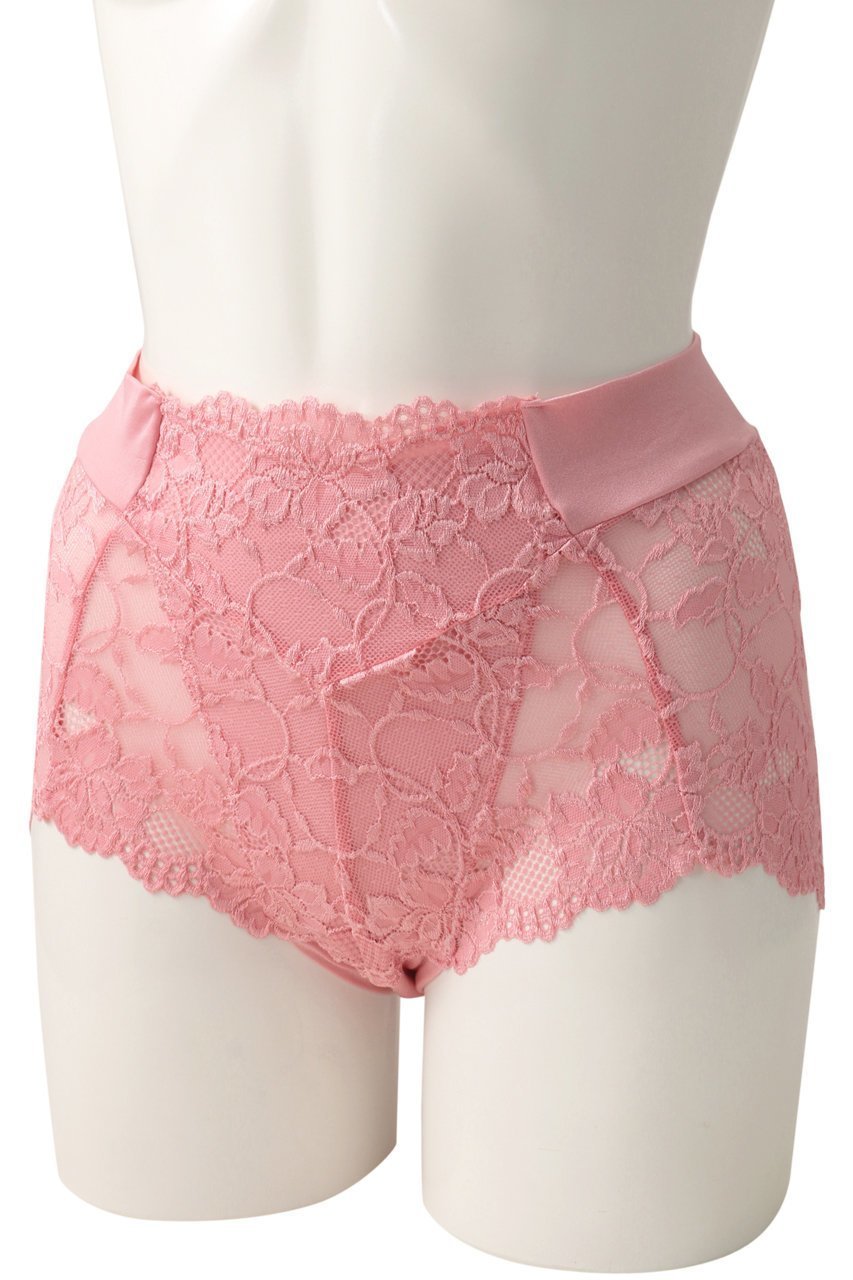 【ツェルマット/ZERMATT】のバックレース ジャストウエストショーツ Lサイズ インテリア・キッズ・メンズ・レディースファッション・服の通販 founy(ファニー) 　ファッション　Fashion　レディースファッション　Fashion for Women　下着・ランジェリー　Lingerie & Intimates　ショーツ・ランジェリー用ボトムス　Panties / Briefs / Lingerie Bottoms　ショーツ　Shorts, Short Pants　ランジェリー　Lingerie, Intimate Wear　レース　Lace, Lace Fabric　再入荷　Restock / Back in Stock　ローズピンク|ID: prp329100004938183 ipo3291000000037054946
