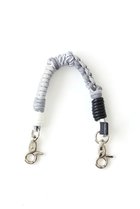 【エーシーン/A SCENE】のDesign paracord mini strap silver|ID: prp329100004938186 ipo3291000000037054974