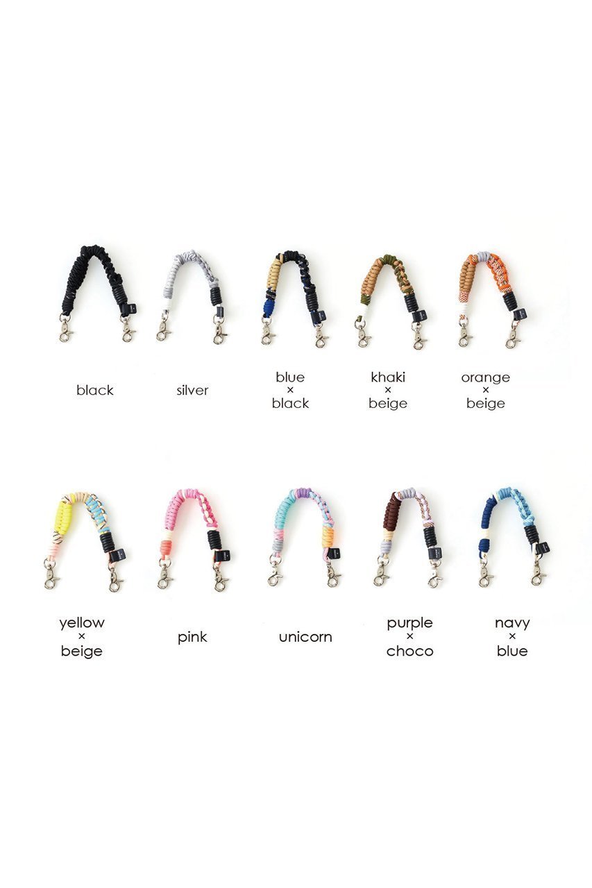 【エーシーン/A SCENE】のDesign paracord mini strap 人気、トレンドファッション・服の通販 founy(ファニー) 　ファッション　Fashion　レディースファッション　Fashion for Women　コンパクト　Compact, Small Size　スマホケース　Smartphone Case　チャーム　Charm, Pendant　ポーチ　Pouch, Small Case　再入荷　Restock / Back in Stock　other-3|ID: prp329100004938186 ipo3291000000037054984