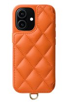 【デミュウ/DEMIU】のiPhone17 GRACE 背面収納スマホケース ストラップ別売 オレンジ|ID: prp329100004938188 ipo3291000000037055009