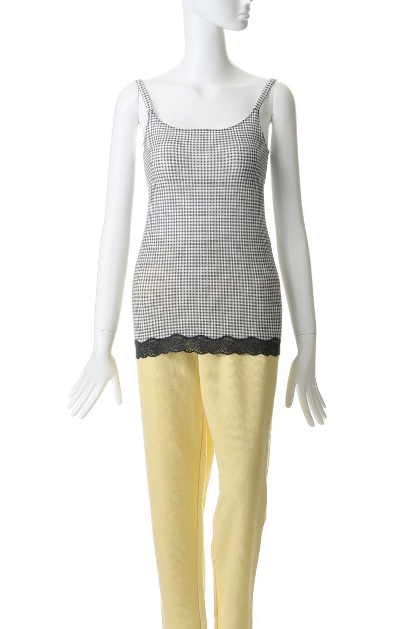 【キッドブルー/KID BLUE】の26ギンガムシアーチェックカップ付キャミ 人気、トレンドファッション・服の通販 founy(ファニー) 　ファッション　Fashion　レディースファッション　Fashion for Women　下着・ランジェリー　Lingerie & Intimates　その他ランジェリー・インナーアイテム　Other Lingerie / Intimates　インナー　Innerwear　キャミ　Camisole, Cami Top　キャミソール　Camisole, Spaghetti Strap Top　ギンガム　Gingham, Gingham Fabric　シアー　Sheer, See-Through　チェック　Check, Plaid, Tartan　フェミニン　Feminine, Girly　ランジェリー　Lingerie, Intimate Wear　レース　Lace, Lace Fabric　エレガント 上品　Elegant　再入荷　Restock / Back in Stock　other-2|ID: prp329100004938189 ipo3291000000037055018