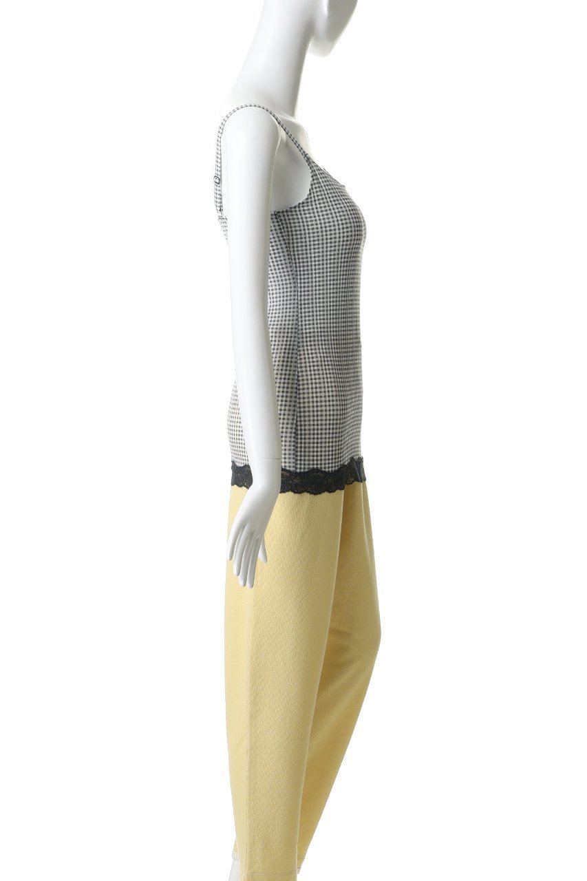 【キッドブルー/KID BLUE】の26ギンガムシアーチェックカップ付キャミ 人気、トレンドファッション・服の通販 founy(ファニー) 　ファッション　Fashion　レディースファッション　Fashion for Women　下着・ランジェリー　Lingerie & Intimates　その他ランジェリー・インナーアイテム　Other Lingerie / Intimates　インナー　Innerwear　キャミ　Camisole, Cami Top　キャミソール　Camisole, Spaghetti Strap Top　ギンガム　Gingham, Gingham Fabric　シアー　Sheer, See-Through　チェック　Check, Plaid, Tartan　フェミニン　Feminine, Girly　ランジェリー　Lingerie, Intimate Wear　レース　Lace, Lace Fabric　エレガント 上品　Elegant　再入荷　Restock / Back in Stock　other-3|ID: prp329100004938189 ipo3291000000037055019