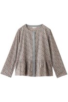 【キッドブルー/KID BLUE】の25AW LIBERTYプリントトップス 人気、トレンドファッション・服の通販 founy(ファニー) ファッション Fashion レディースファッション Fashion for Women トップス・カットソー Cut & Sew Tops 2025年 2025 2025-2026秋冬・A/W Autumn/Winter 2025–26 AW25–26 セットアップ Set-Up, Coordinated Outfit パジャマ Pajamas, Sleepwear フェミニン Feminine, Girly フレア Flare, Flared フロント Front, Front Design 再入荷 Restock / Back in Stock thumbnail ベージュ|ID: prp329100004938199 ipo3291000000037055091
