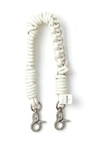 【エーシーン/A SCENE】のDesign paracord strap-leather- ホワイト|ID: prp329100004938203 ipo3291000000037055118