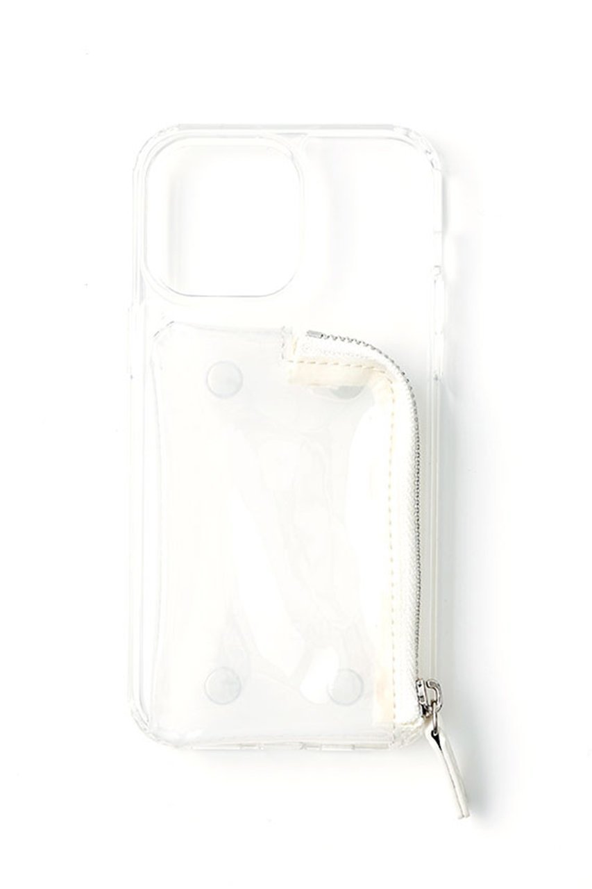 【エーシーン/A SCENE】のiPhone13/13Pro/13ProMax B&C PVC clear case 人気、トレンドファッション・服の通販 founy(ファニー) 　ファッション　Fashion　レディースファッション　Fashion for Women　2025年　2025　2025春夏・S/S　Spring/Summer 2025 SS25　iPhone アイフォーン　iPhone　ショルダー　Shoulder, Shoulder Strap　スマホケース　Smartphone Case　チャーム　Charm, Pendant　トレンド　Trend, Trending Now　フェミニン　Feminine, Girly　ポケット　Pocket, Pocket Detail　ラップ　Wrap, Wrap Design　再入荷　Restock / Back in Stock　春　Spring　other-3|ID: prp329100004938204 ipo3291000000037055133
