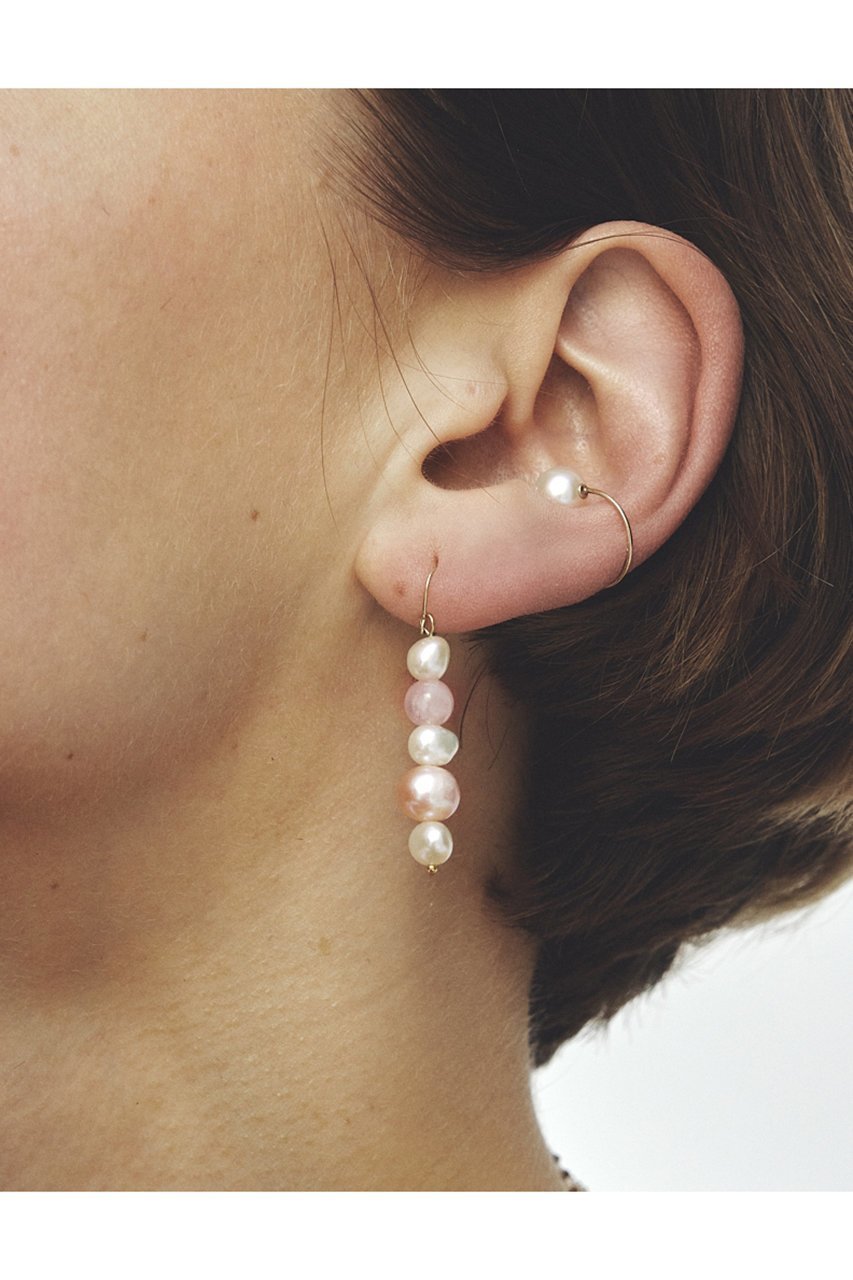 【ルボンボン/les bonbon】のplayfully pearl ピアス 人気、トレンドファッション・服の通販 founy(ファニー) 　ファッション　Fashion　レディースファッション　Fashion for Women　ジュエリー　Jewelry　ファッションリング　Fashion Rings　イヤリング・フープ・ドロップタイプ　Hoop, Drop & Clip Earrings　イヤリング　Earrings　パール　Pearl, Pearl Accent　再入荷　Restock / Back in Stock　other-2|ID: prp329100004938206 ipo3291000000037055153