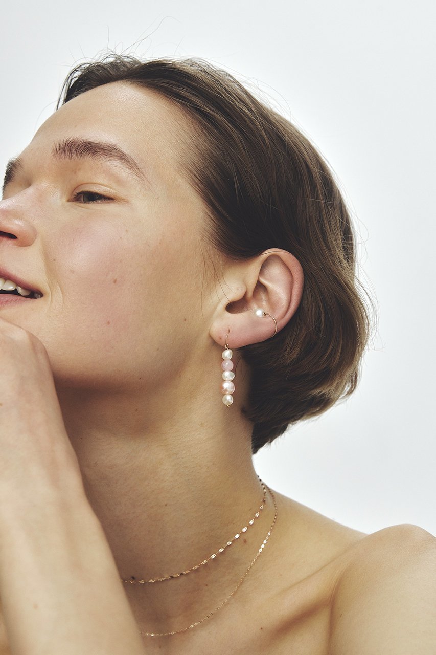 【ルボンボン/les bonbon】のplayfully pearl ピアス 人気、トレンドファッション・服の通販 founy(ファニー) 　ファッション　Fashion　レディースファッション　Fashion for Women　ジュエリー　Jewelry　ファッションリング　Fashion Rings　イヤリング・フープ・ドロップタイプ　Hoop, Drop & Clip Earrings　イヤリング　Earrings　パール　Pearl, Pearl Accent　再入荷　Restock / Back in Stock　other-5|ID: prp329100004938206 ipo3291000000037055156