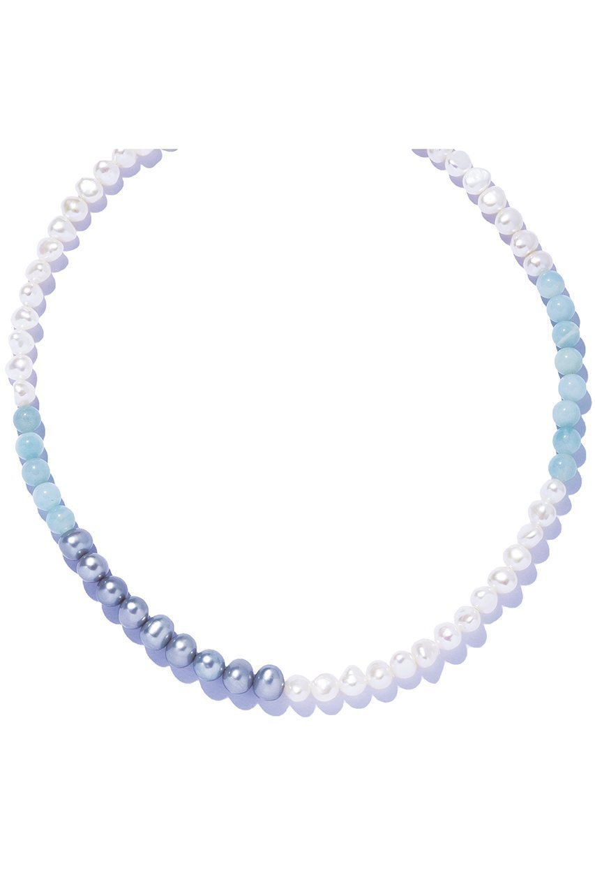 【ルボンボン/les bonbon】のplayfully pearl ネックレス インテリア・キッズ・メンズ・レディースファッション・服の通販 founy(ファニー) 　ファッション　Fashion　レディースファッション　Fashion for Women　ジュエリー　Jewelry　ネックレス　Necklaces & Pendants　グラデーション　Gradient, Ombre　デコルテ　Décolleté, Neckline　ネックレス　Necklace, Pendant Necklace　パール　Pearl, Pearl Accent　エレガント 上品　Elegant　再入荷　Restock / Back in Stock　ブルー|ID: prp329100004938207 ipo3291000000037055159