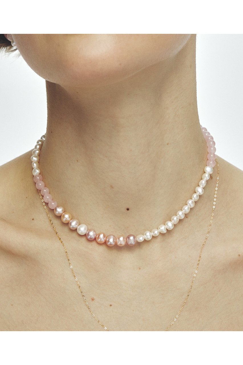【ルボンボン/les bonbon】のplayfully pearl ネックレス 人気、トレンドファッション・服の通販 founy(ファニー) 　ファッション　Fashion　レディースファッション　Fashion for Women　ジュエリー　Jewelry　ネックレス　Necklaces & Pendants　グラデーション　Gradient, Ombre　デコルテ　Décolleté, Neckline　ネックレス　Necklace, Pendant Necklace　パール　Pearl, Pearl Accent　エレガント 上品　Elegant　再入荷　Restock / Back in Stock　other-2|ID: prp329100004938207 ipo3291000000037055160