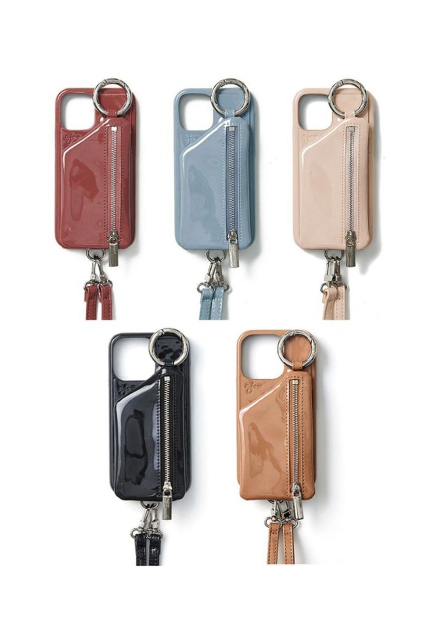 【エジュー/ajew】のiPhone16 ajew patent case shoulder 人気、トレンドファッション・服の通販 founy(ファニー) 　ファッション　Fashion　レディースファッション　Fashion for Women　2023年　2023　2023-2024秋冬・A/W　Autumn/Winter 2023–24 AW23–24　iPhone アイフォーン　iPhone　エナメル　Patent Leather　再入荷　Restock / Back in Stock　定番　Standard, Basic Item　軽量　Lightweight, Ultra Light　other-4|ID: prp329100004938213 ipo3291000000037055232