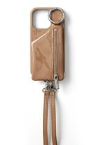 【エジュー/ajew】のiPhone15 ajew patent case shoulder ライトブラウン|ID: prp329100004938214 ipo3291000000037055236
