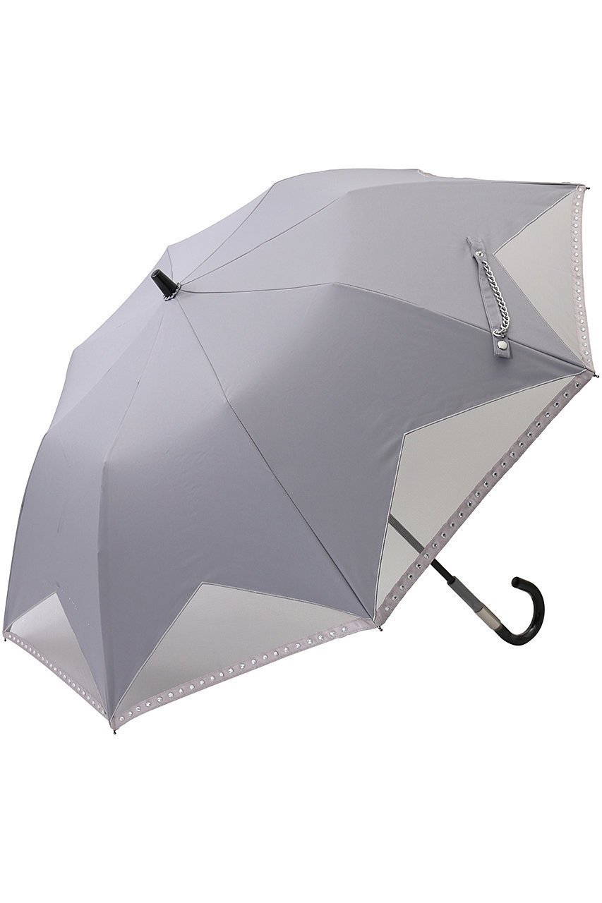 【ムーンバット/MOONBAT】の【Sun dress】ビジュースタッズ 晴雨兼用日傘 2段折りたたみ傘 人気、トレンドファッション・服の通販 founy(ファニー) 　ファッション　Fashion　レディースファッション　Fashion for Women　ワンピース　Dresses　フォーマル・パーティードレス・結婚式用ドレス　Elegant & Casual Dresses　レイングッズ・傘・晴雨兼用傘　Umbrellas & Rain Gear　アクセサリー　Fashion Accessories　エレガント 上品　Elegant　ハンカチ　Handkerchief, Hanky　傘　Umbrella, Parasol　再入荷　Restock / Back in Stock　夏　Summer　定番　Standard, Basic Item　日傘　Parasol, UV Umbrella　時計　Watch, Wristwatch　 other-1|ID: prp329100004938217 ipo3291000000037055274