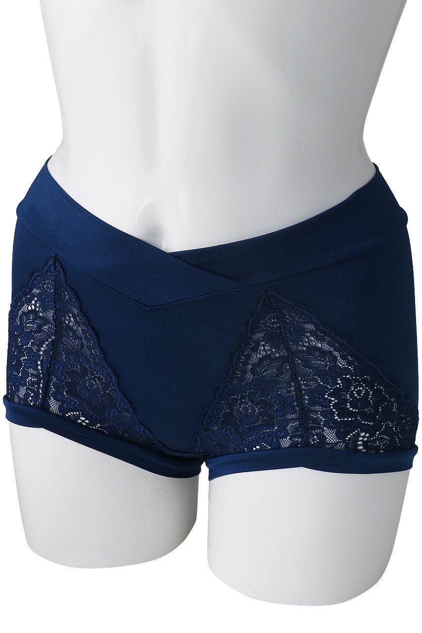 【ツェルマット/ZERMATT】の2WAY カシュクールショート Mサイズ インテリア・キッズ・メンズ・レディースファッション・服の通販 founy(ファニー) 　ファッション　Fashion　レディースファッション　Fashion for Women　下着・ランジェリー　Lingerie & Intimates　ショーツ・ランジェリー用ボトムス　Panties / Briefs / Lingerie Bottoms　ショーツ　Shorts, Short Pants　ランジェリー　Lingerie, Intimate Wear　レース　Lace, Lace Fabric　エレガント 上品　Elegant　再入荷　Restock / Back in Stock　ネイビー|ID: prp329100004938227 ipo3291000000037055356