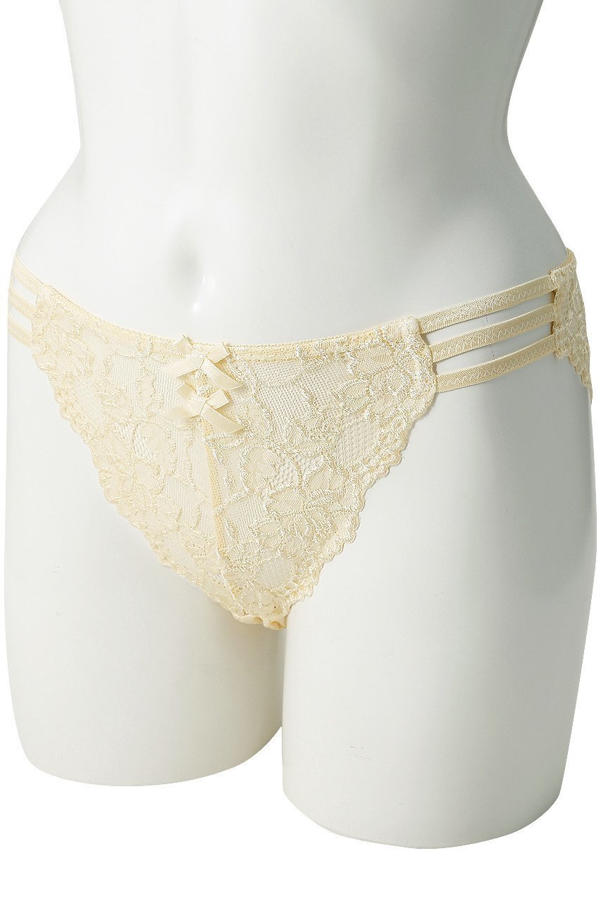 【ツェルマット/ZERMATT】のオールレース 脇3本ストラップショーツ インテリア・キッズ・メンズ・レディースファッション・服の通販 founy(ファニー) 　ファッション　Fashion　レディースファッション　Fashion for Women　下着・ランジェリー　Lingerie & Intimates　ショーツ・ランジェリー用ボトムス　Panties / Briefs / Lingerie Bottoms　ショーツ　Shorts, Short Pants　センター　Center, Center Line　フェミニン　Feminine, Girly　ランジェリー　Lingerie, Intimate Wear　リボン　Ribbon, Bow　レース　Lace, Lace Fabric　再入荷　Restock / Back in Stock　シャンパン|ID: prp329100004938229 ipo3291000000037055383