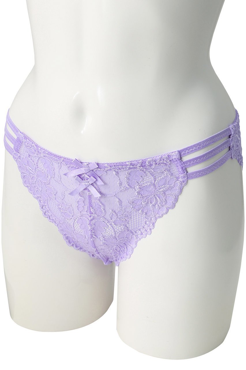【ツェルマット/ZERMATT】のオールレース 脇3本ストラップショーツ インテリア・キッズ・メンズ・レディースファッション・服の通販 founy(ファニー) 　ファッション　Fashion　レディースファッション　Fashion for Women　下着・ランジェリー　Lingerie & Intimates　ショーツ・ランジェリー用ボトムス　Panties / Briefs / Lingerie Bottoms　ショーツ　Shorts, Short Pants　センター　Center, Center Line　フェミニン　Feminine, Girly　ランジェリー　Lingerie, Intimate Wear　リボン　Ribbon, Bow　レース　Lace, Lace Fabric　再入荷　Restock / Back in Stock　モーヴ|ID: prp329100004938229 ipo3291000000037055384