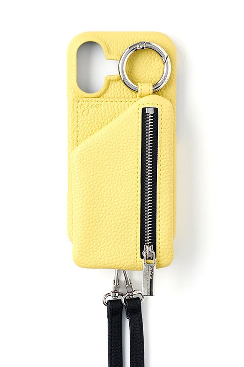 【エジュー/ajew】のiPhone17/17Pro ajew cadenas zipphone case shoulder【新仕様(カードケース付き)】 インテリア・キッズ・メンズ・レディースファッション・服の通販 founy(ファニー) 　ファッション　Fashion　レディースファッション　Fashion for Women　カードケース/名刺入れ　Card Holders & Business Cases　アクセサリー　Fashion Accessories　今季　This Season, Current Season　ショルダー　Shoulder, Shoulder Strap　シルバー　Silver, Metallic Silver　定番　Standard, Basic Item　ポケット　Pocket, Pocket Detail　モノトーン　Monotone, Black and White　ループ　Loop, Loop Knit　冬　Winter / This Winter　A/W・秋冬　Autumn/Winter　再入荷　Restock / Back in Stock　おすすめ　Recommended / Our Picks　iPhone アイフォーン　iPhone　イエロー|ID: prp329100004938231 ipo3291000000037055406