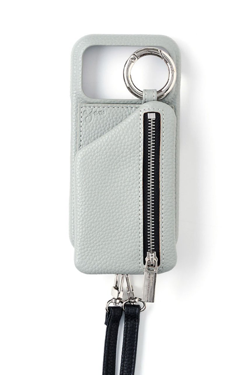 【エジュー/ajew】のiPhone17/17Pro ajew cadenas zipphone case shoulder【新仕様(カードケース付き)】 人気、トレンドファッション・服の通販 founy(ファニー) 　ファッション　Fashion　レディースファッション　Fashion for Women　カードケース/名刺入れ　Card Holders & Business Cases　アクセサリー　Fashion Accessories　今季　This Season, Current Season　ショルダー　Shoulder, Shoulder Strap　シルバー　Silver, Metallic Silver　定番　Standard, Basic Item　ポケット　Pocket, Pocket Detail　モノトーン　Monotone, Black and White　ループ　Loop, Loop Knit　冬　Winter / This Winter　A/W・秋冬　Autumn/Winter　再入荷　Restock / Back in Stock　おすすめ　Recommended / Our Picks　iPhone アイフォーン　iPhone　other-8|ID: prp329100004938231 ipo3291000000037055413