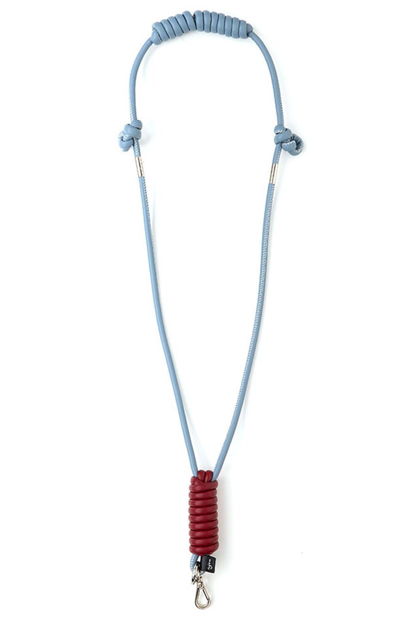 【エジュー/ajew】のCoil shoulder インテリア・キッズ・メンズ・レディースファッション・服の通販 founy(ファニー) 　ファッション　Fashion　レディースファッション　Fashion for Women　iPhone アイフォーン　iPhone　ラップ　Wrap, Wrap Design　再入荷　Restock / Back in Stock　ブルー×バーガンディー|ID: prp329100004938232 ipo3291000000037055418