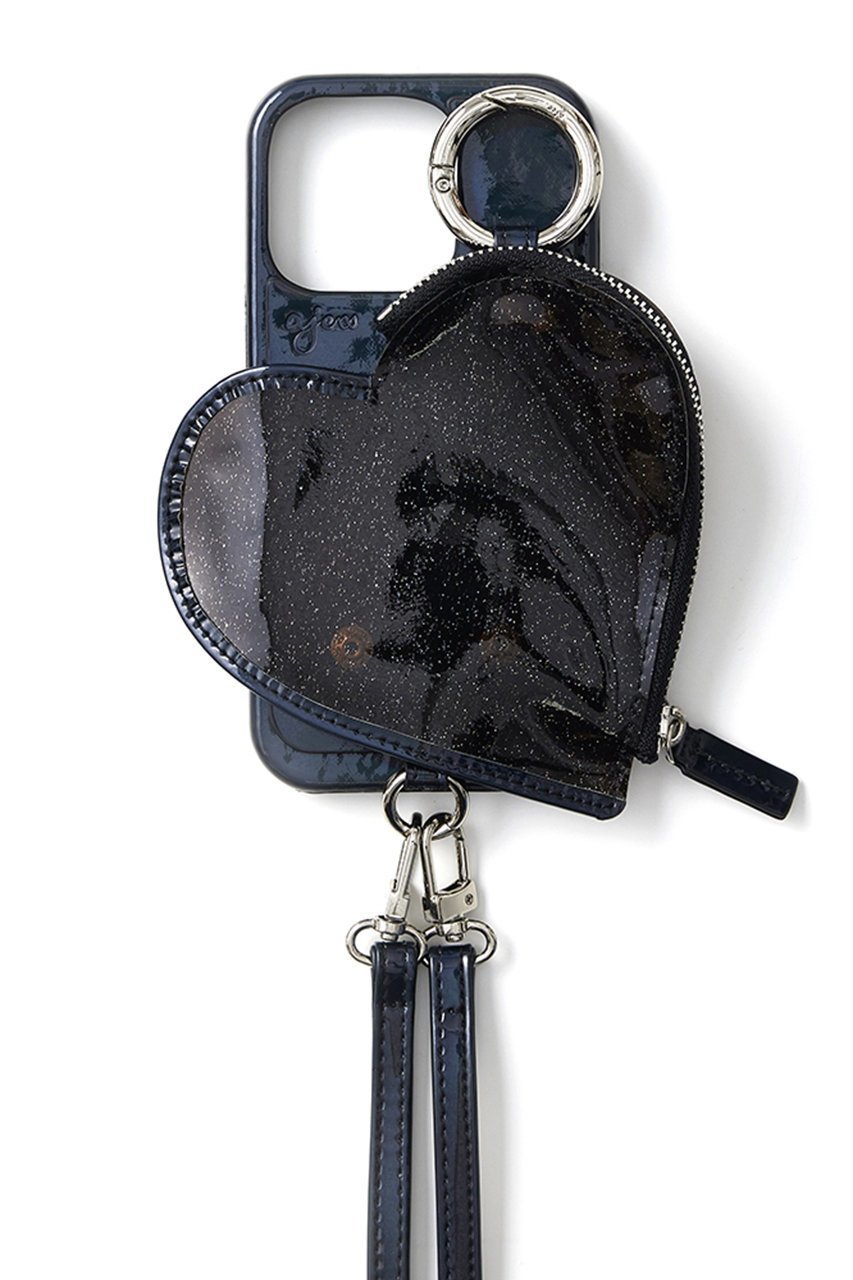 【エジュー/ajew】のiPhone16/16Pro ajew PVC heart planet pocket case 人気、トレンドファッション・服の通販 founy(ファニー) 　ファッション　Fashion　レディースファッション　Fashion for Women　iPhone アイフォーン　iPhone　ジップ　Zip, Zipper　ドッキング　Docking, Mixed Material　ポケット　Pocket, Pocket Detail　メタル　Metal, Metal Parts　再入荷　Restock / Back in Stock　春　Spring　 other-1|ID: prp329100004938233 ipo3291000000037055423