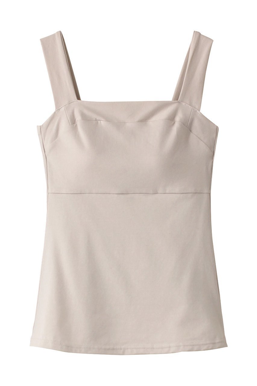 【ツェルマット/ZERMATT】のノンレースキャミソール パッド付き Lサイズ インテリア・キッズ・メンズ・レディースファッション・服の通販 founy(ファニー) 　ファッション　Fashion　レディースファッション　Fashion for Women　下着・ランジェリー　Lingerie & Intimates　その他ランジェリー・インナーアイテム　Other Lingerie / Intimates　インナー　Innerwear　カーディガン　Cardigan, Knitwear　キャミソール　Camisole, Spaghetti Strap Top　シンプル　Simple, Minimal　ストレート　Straight, Straight Cut　トレンド　Trend, Trending Now　ランジェリー　Lingerie, Intimate Wear　レース　Lace, Lace Fabric　再入荷　Restock / Back in Stock　ライトグレー|ID: prp329100004938237 ipo3291000000037055465