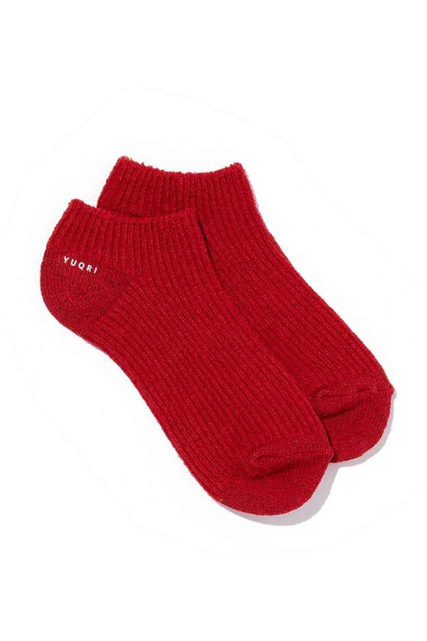 【ユクリ/YUQRI】のCrispy cover ソックス インテリア・キッズ・メンズ・レディースファッション・服の通販 founy(ファニー) 　ファッション　Fashion　レディースファッション　Fashion for Women　ソックス&靴下　Socks & Hosiery　レッグウェア・ストッキング　Legwear & Hosiery　シューズ　Shoes, Footwear　シンプル　Simple, Minimal　スニーカー　Sneakers, Trainers　ソックス　Socks, Hosiery　フラット　Flat, Flat Shoes　ユニセックス　Unisex, Genderless　ルーズ　Loose, Oversized　新作・新入荷　New Arrivals / New In　レッド|ID: prp329100004938246 ipo3291000000037055590